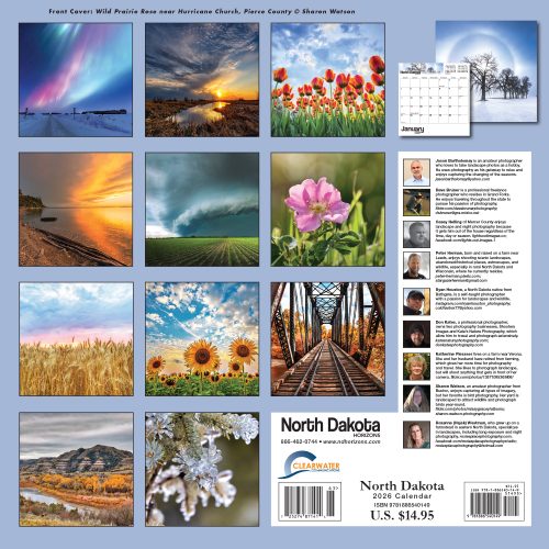 PRE-ORDER (Available June 1) ND Horizons 2026 Calendar (United States) </br></br> $20 each - Image 2